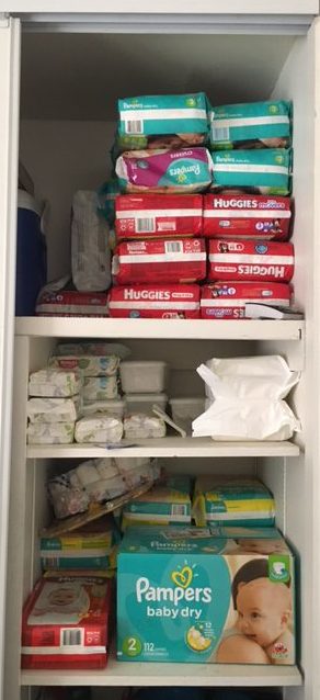 How a diaper stockpile can save you money - Diary of a So Cal mama