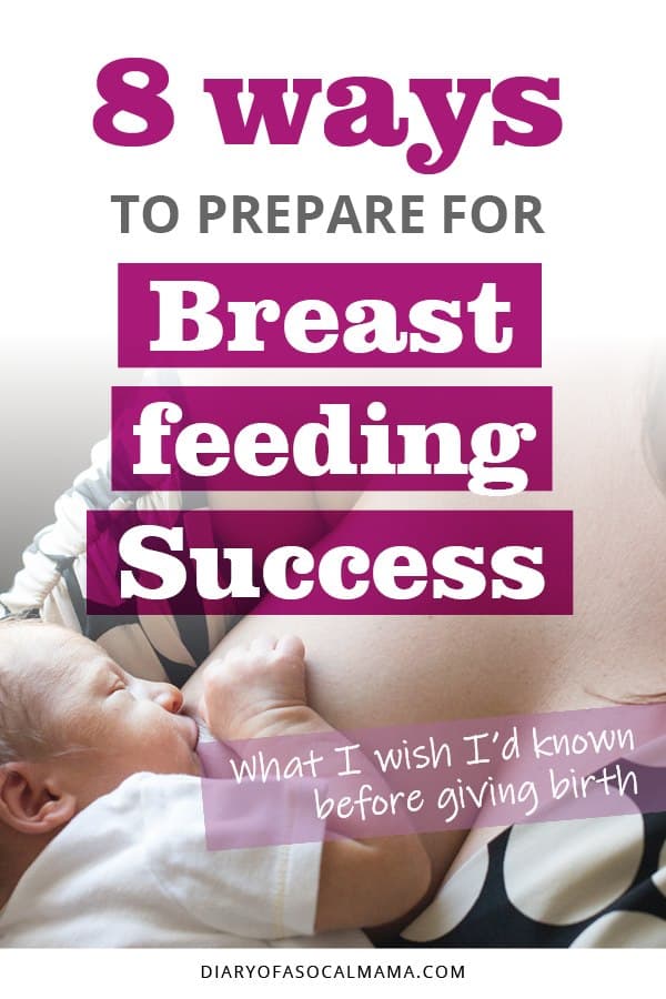 prepare for breastfeeding