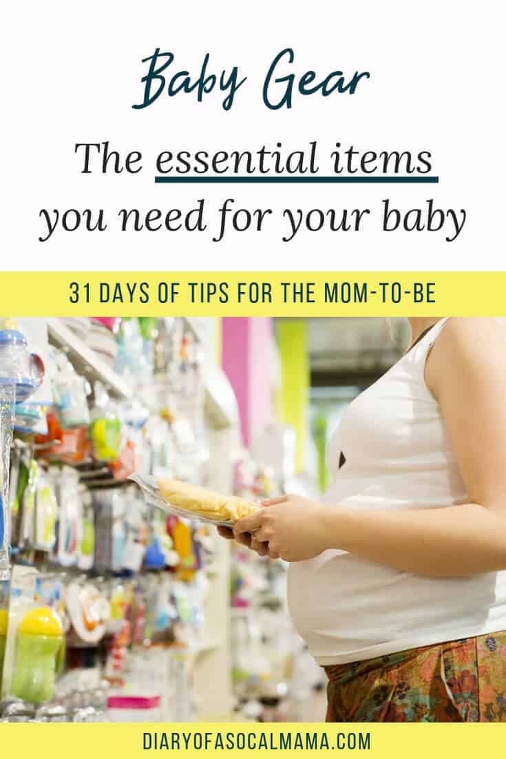 essential baby items