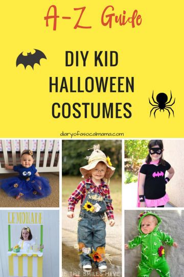 A-Z guide to Easy DIY Halloween costumes {Babies & Toddlers} - Diary of ...