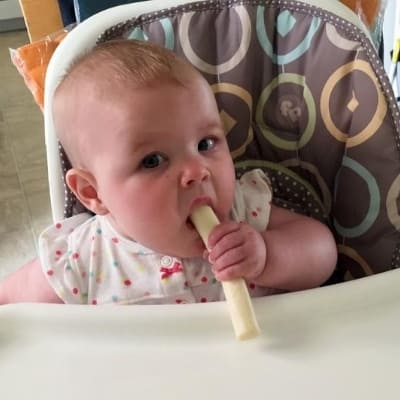 baby led weaning string cheese