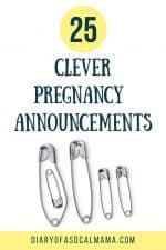 25 Clever Pregnancy Announcements - Diary Of A So Cal Mama