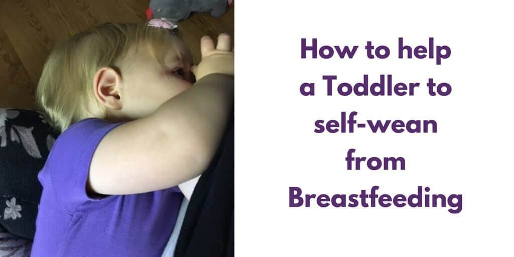 wean a toddler from breastfeeding