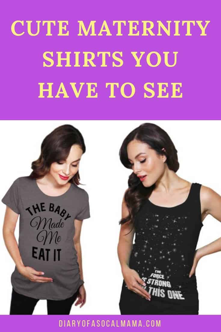 cute and funny maternity shirts