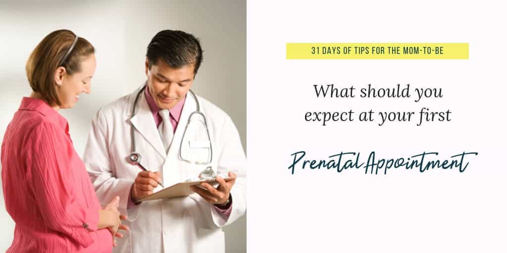 first prenatal visit list