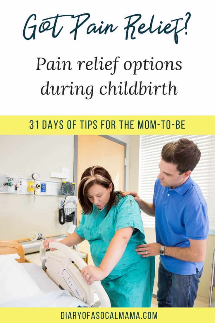 pain relief in childbirth