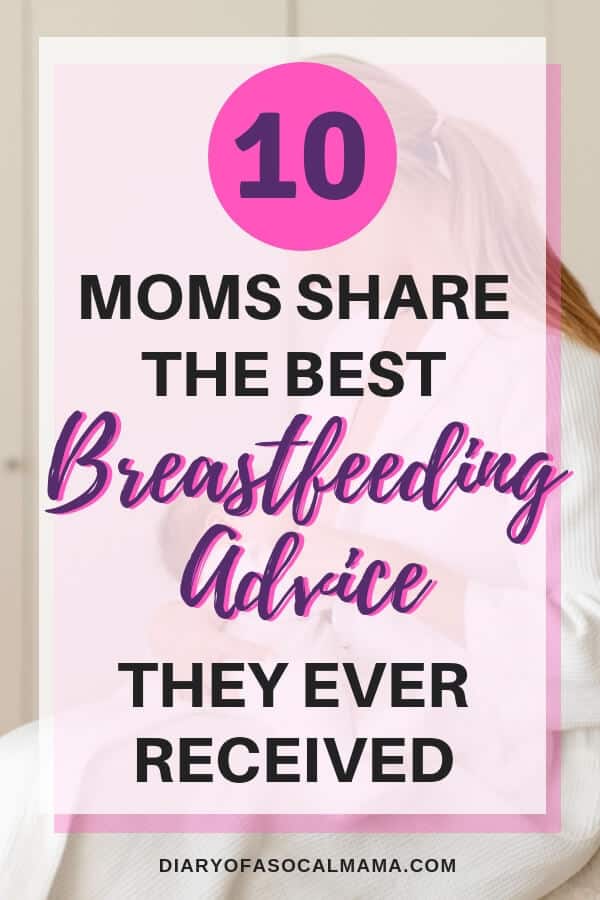 Breastfeeding advice