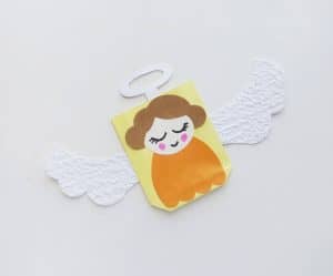 angel gift bag craft for kids