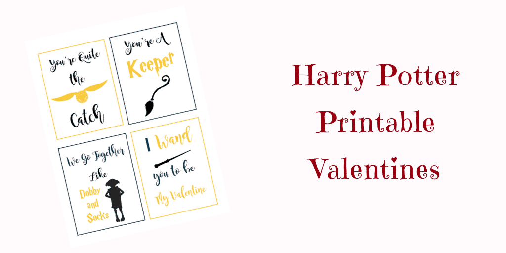 printable harry potter valentines