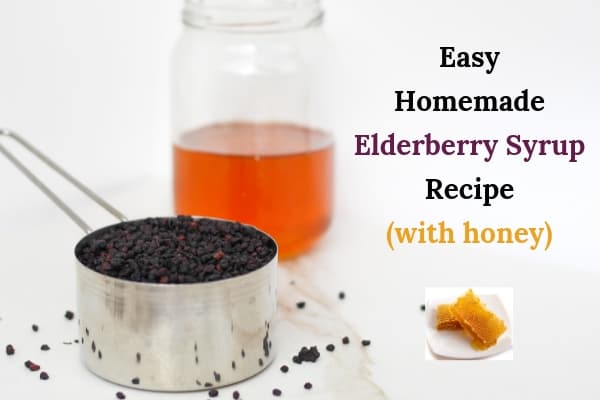 Elderberry syrup recipe with honey