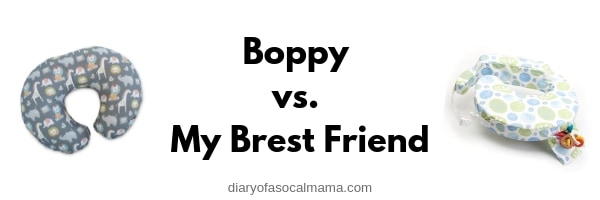 My brest friend vs. Boppy