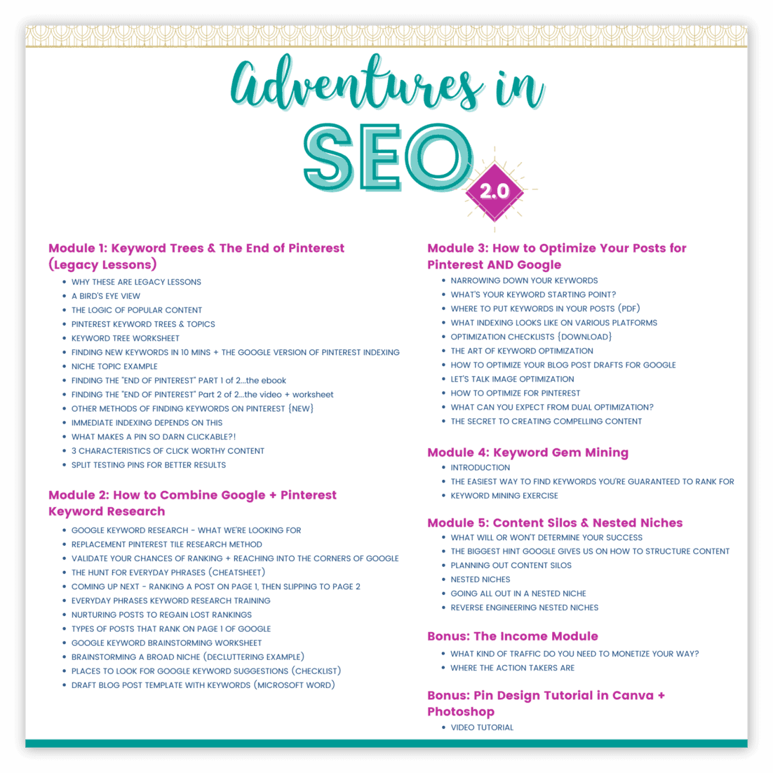 Why you need Adventures in SEO {Course Review - 2021} - Diary of a So ...