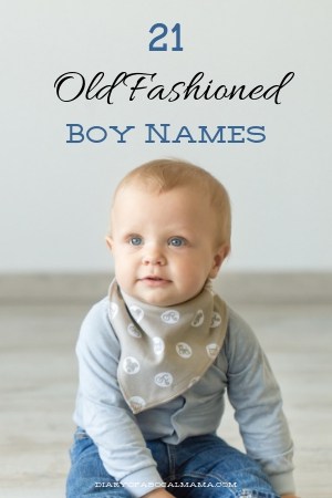 old fashioned boy names