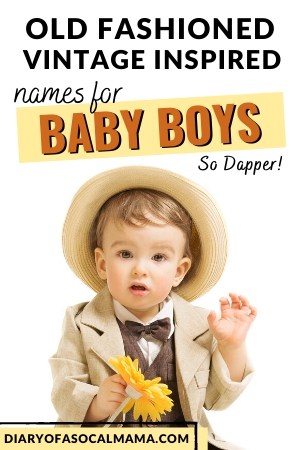 old fashioned baby boy names