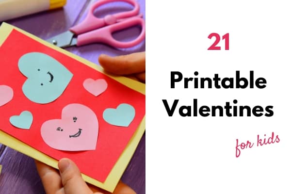 Printable kids valentines