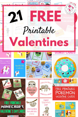free printable valentines