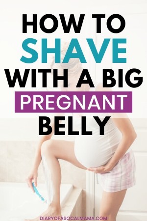 shaving while pregnant
